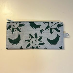 Baggu Medium Flat Pouch - Charms, Blue Sun & Moon